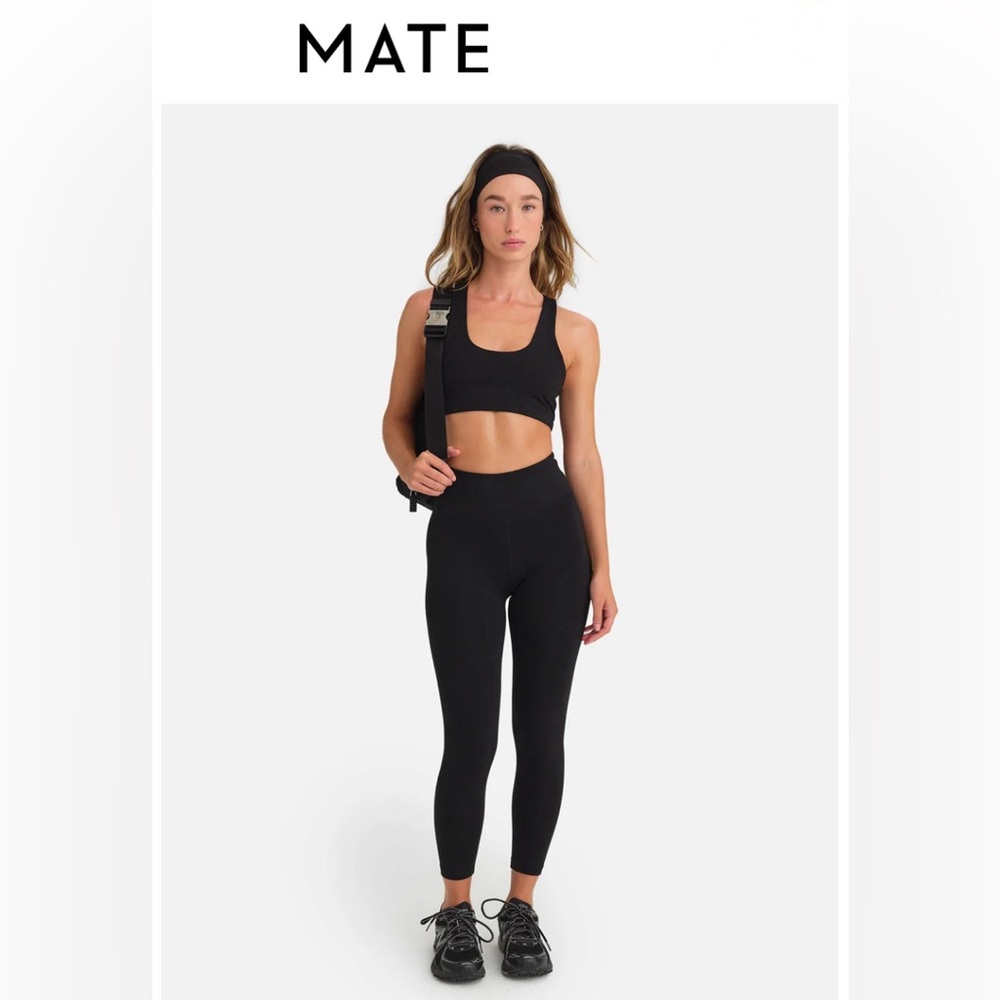 Mate The Label Set - Organic Stretch Midi Legging & Sports Bra